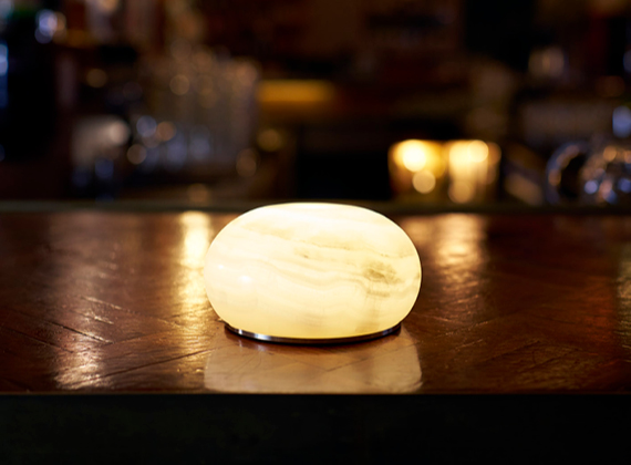 Duni stone LED lamp rechargeable